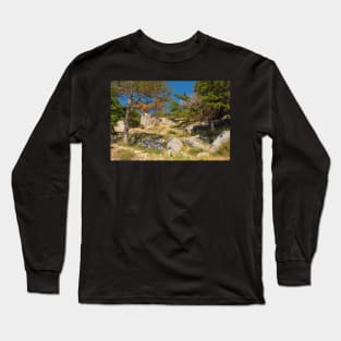 Baska Citadel Ruins, Krk Island, Croatia Long Sleeve T-Shirt